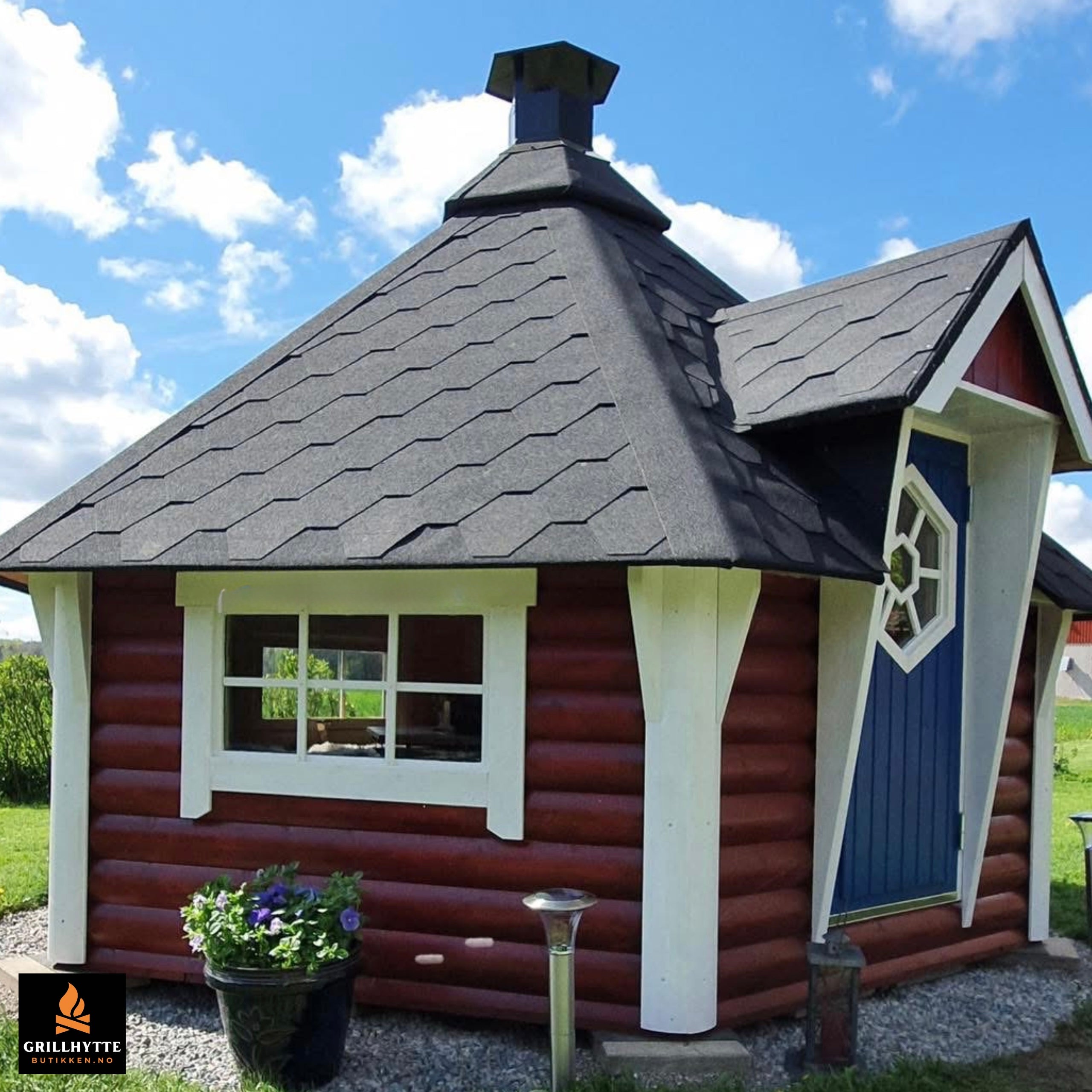 Grillhytte 10 Royal, Gratis frakt!
