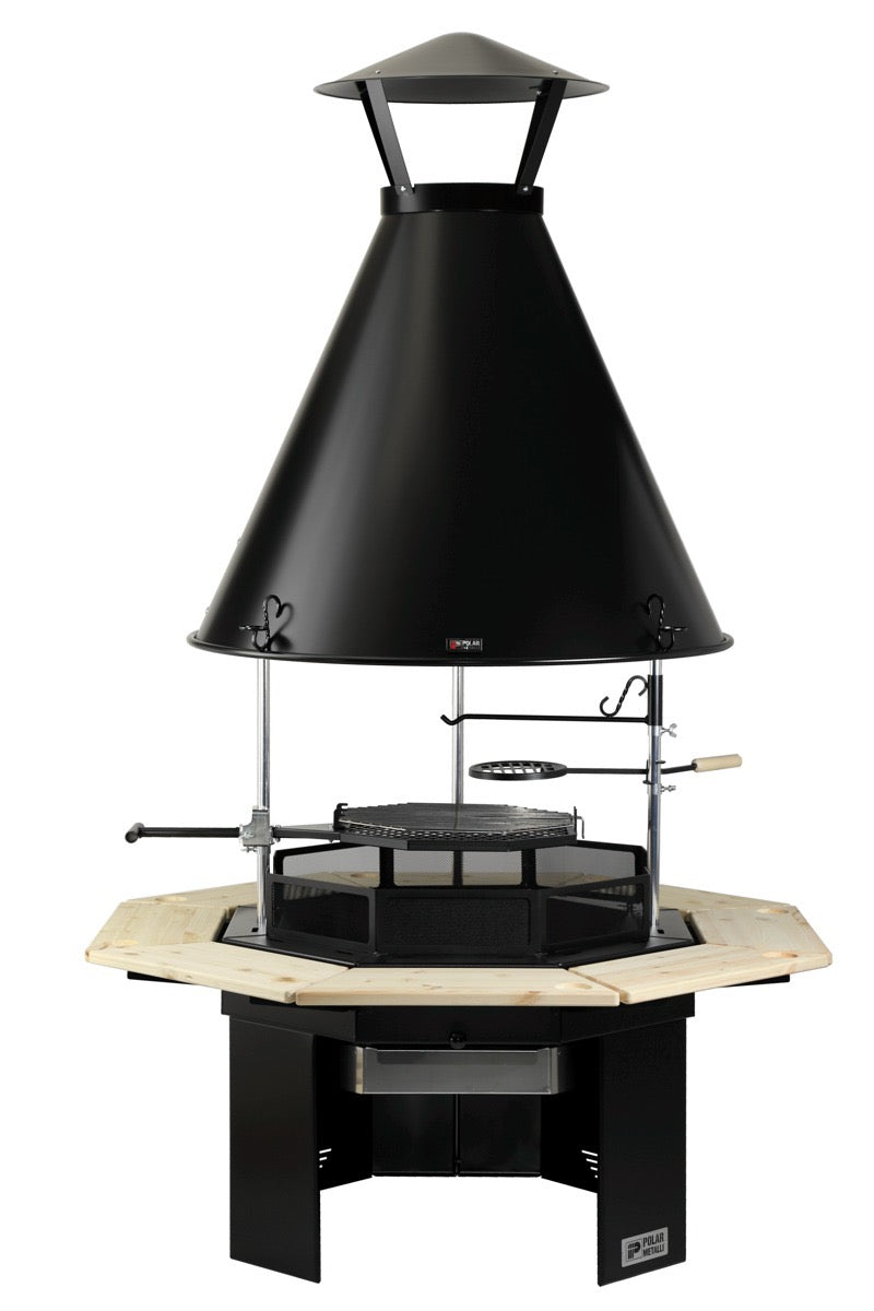 Polar L8 Grill og Pipe, fri frakt