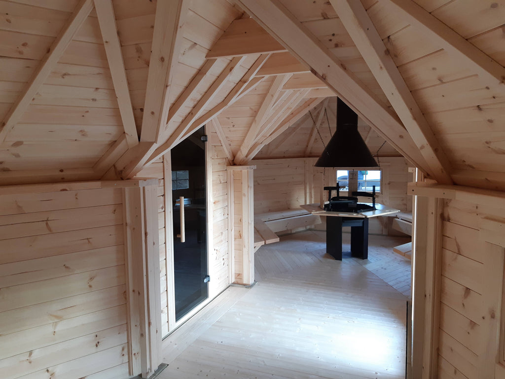 Grillhytte Dobbel Premium