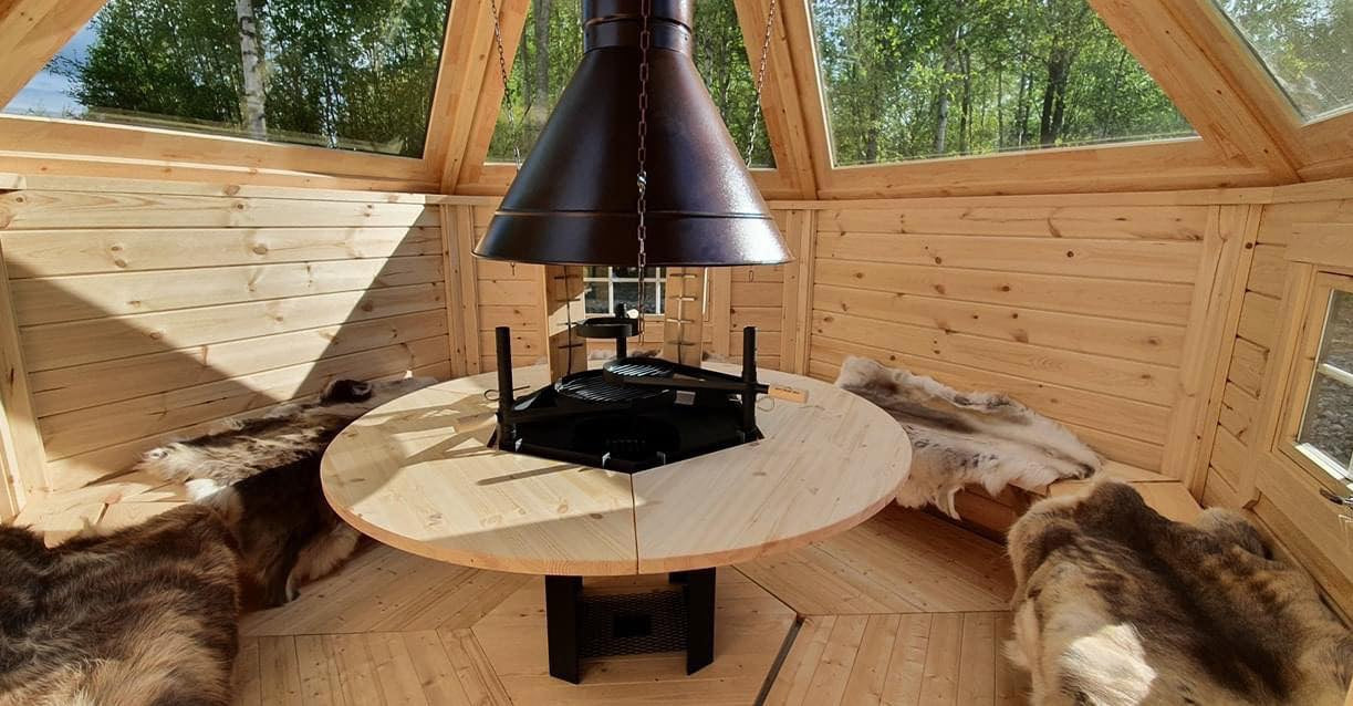 Grillhytte Dobbel Premium