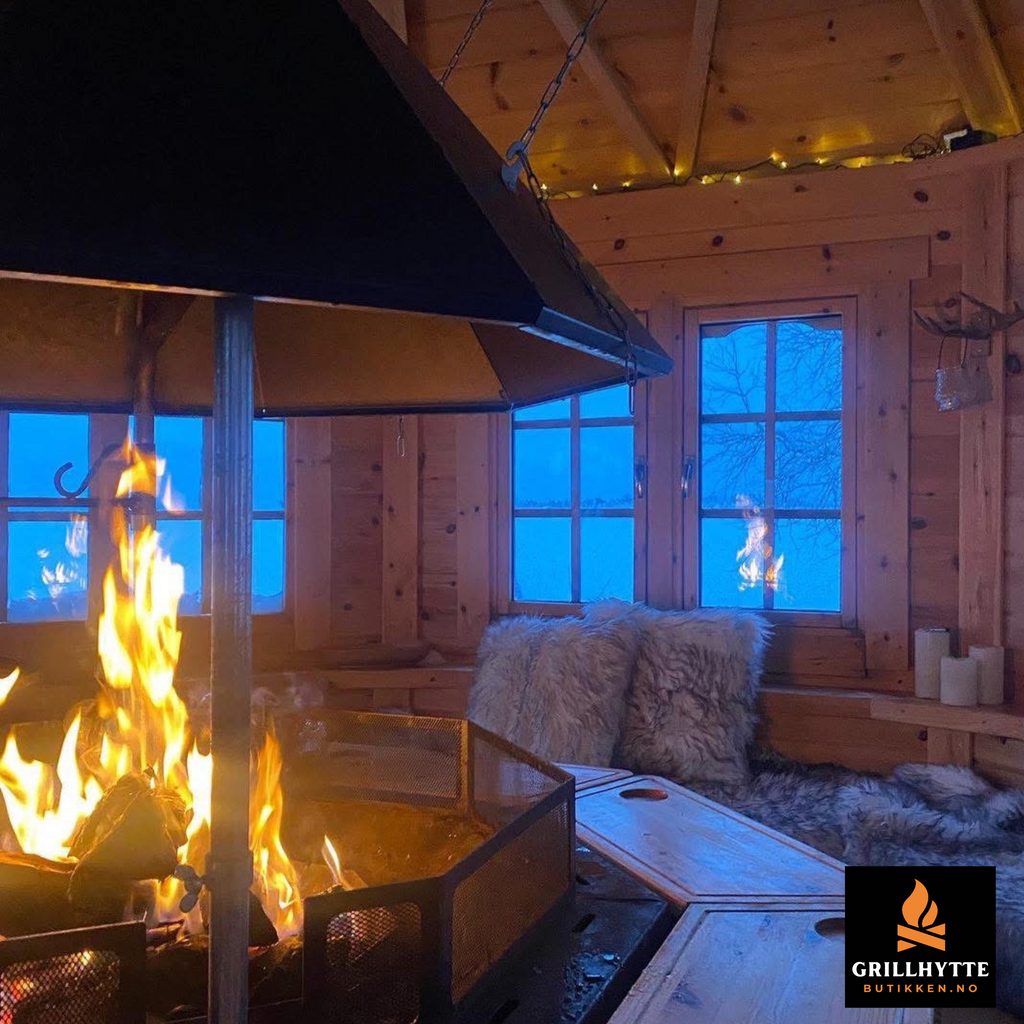 Grillhytte Nordlys 10 Royal, Gratis frakt!