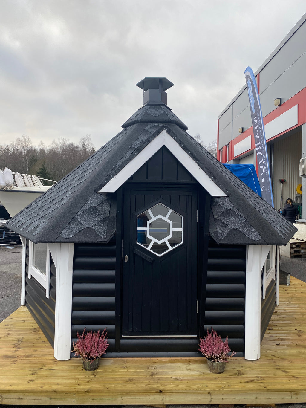 Grillhytte 10 Royal, Gratis frakt!